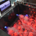 Bathroom Two People Air Bubble Function LED Jacuzzi Bathtub